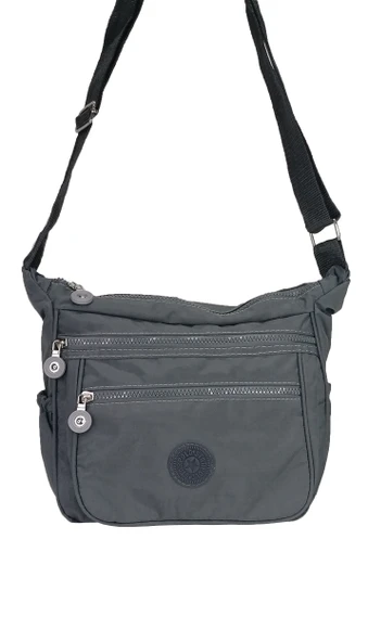 LV-2225 KRİNKIL KUMAŞ BÜYÜK BOY KADIN OMUZ ÇANTASI ürün görseli