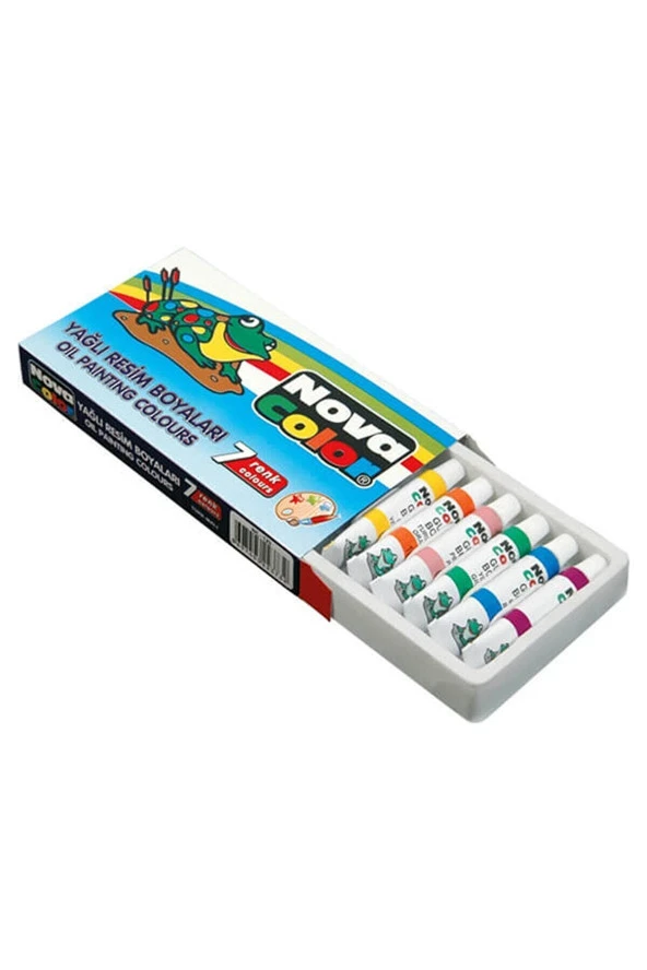 Nova Color Nc-125 Yağlı Boya 7 Renk Tüp