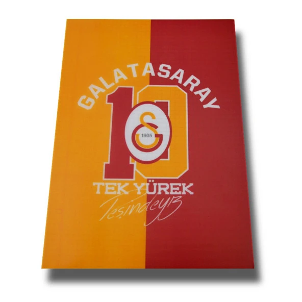 Galatasaray A4 60 Yaprak Plastik Kapak Dikişli Defter Çizgili (463619)