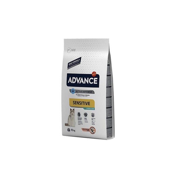 Advance Sterilised Somonlu Kısırlaştırılmış Kedi Maması 2X1 Kg. Metal Açık Paket