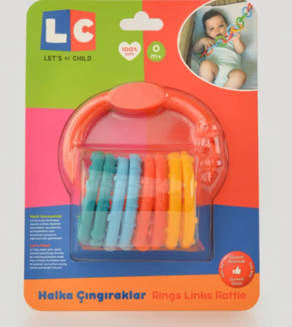 LC Kıvrımlı Çıngırak Bebek Oyuncak Çıngırak 30750 - 3