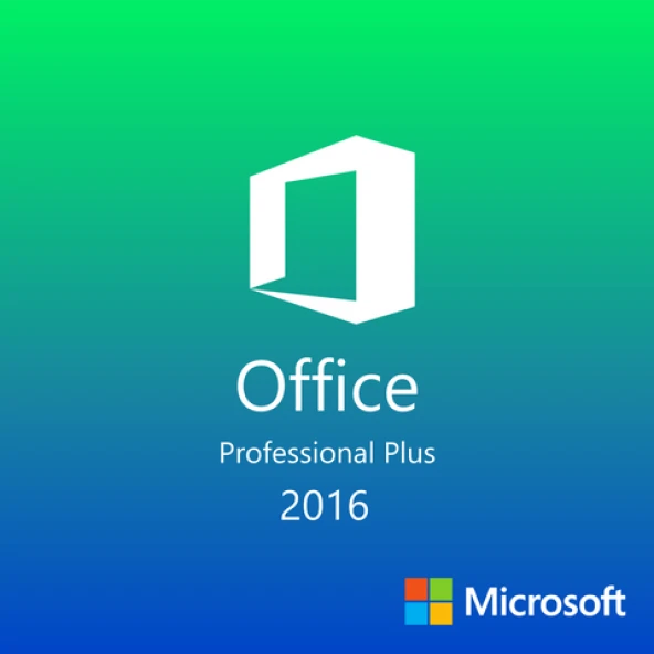 Office 2016 Pro Plus Dijital Lisans Anahtarı 7/24 Hızlı Teslimat