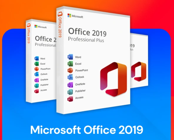 Microsoft Office 2019 Pro Plus Lisans Anahtarı - 1 Pc 006 ESD Lisans