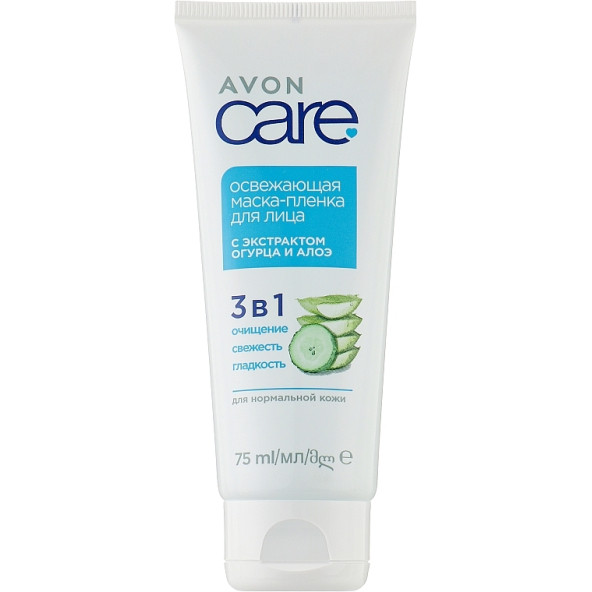 Avon Care Cleansing Salatalık ve Aloe İçeren Ferahlatıcı Jel Yüz Maskesi 75 Ml.