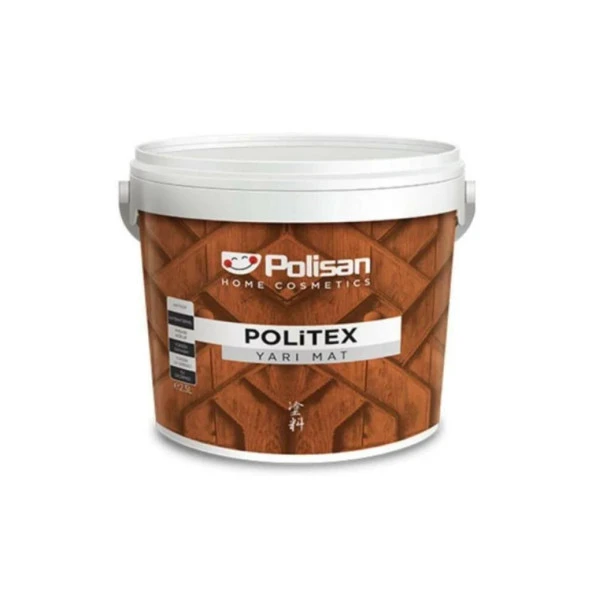 Politex Su Bazlı Yarı Mat Ceviz 2.5 LT