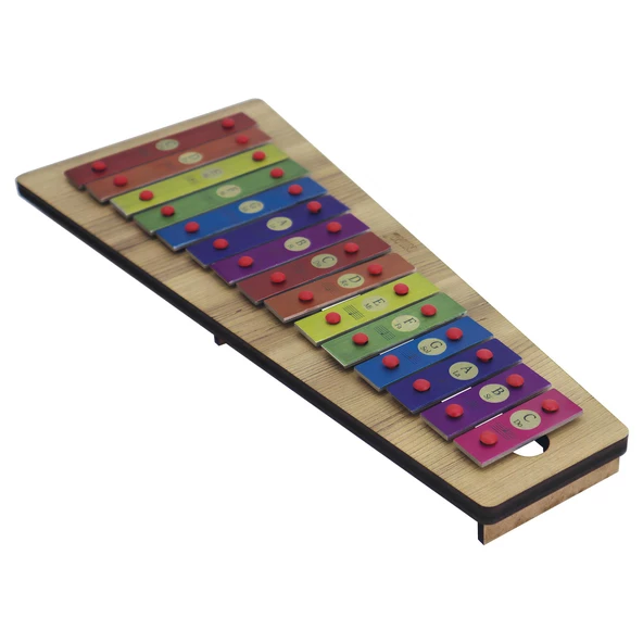 Jwin MT-15 Metalofon 15 Alüminyum Tuşlu Orff - Ritim Aleti + 2 Adet Baget - 4