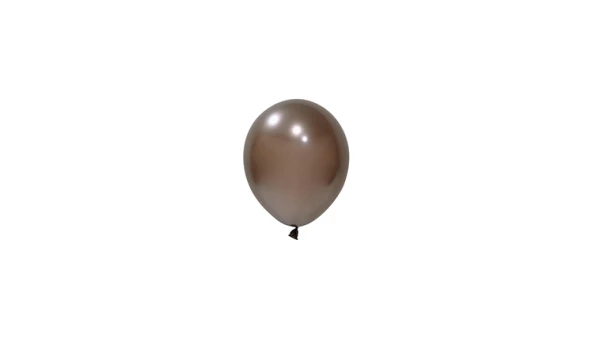Krom Çikolata Lateks Balon 5 Adet