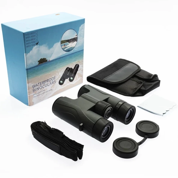 12x32 Compact Su Geçirmez Avcılık Spor Kuş Gözetleme Yüksek Kaliteli Dürbün - 3