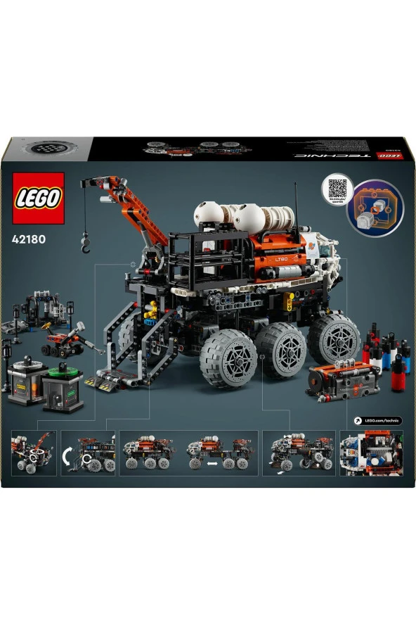 Lego 42180 Inspired by NASA Mars Rover Concepts - Resim 4