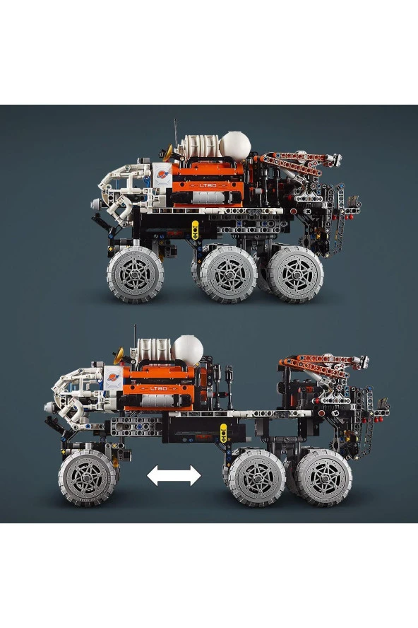 Lego 42180 Inspired by NASA Mars Rover Concepts - Resim 5