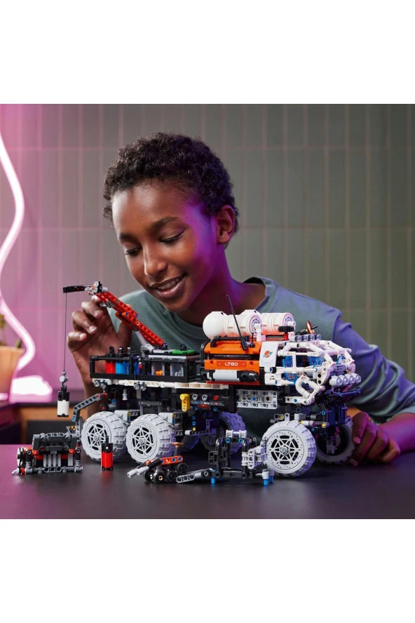 Lego 42180 Inspired by NASA Mars Rover Concepts - Resim 8