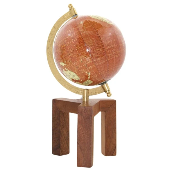 Dekoratif Dünya Küre 27 cm SL933-BR