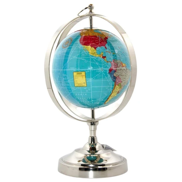 Dekoratif Dünya Küre 34 cm 4111-F