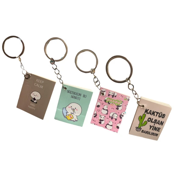 DKM mini defter Anahtarlık (1 Adet)