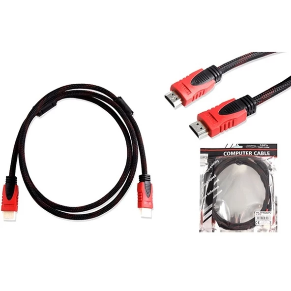 1.5 Metre Hdmi İpli Poşetli Kablo Pl-8006