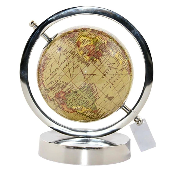 Dekoratif Dünya Küre 20 cm SL4150-PW