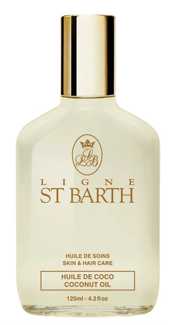 ST BARTH  Coconut Oil - Soğuk Sıkım Saf Hindistan Cevizi Vücut Saç ve Bronzlaşma Yağı 125 ML