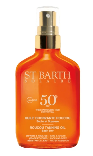 ST BARTH Ligne St. Barth Roucou Oil Spf 50 - Roucou Çok Yüksek Bronzlaştırıcı Yağ 100 ML - 1