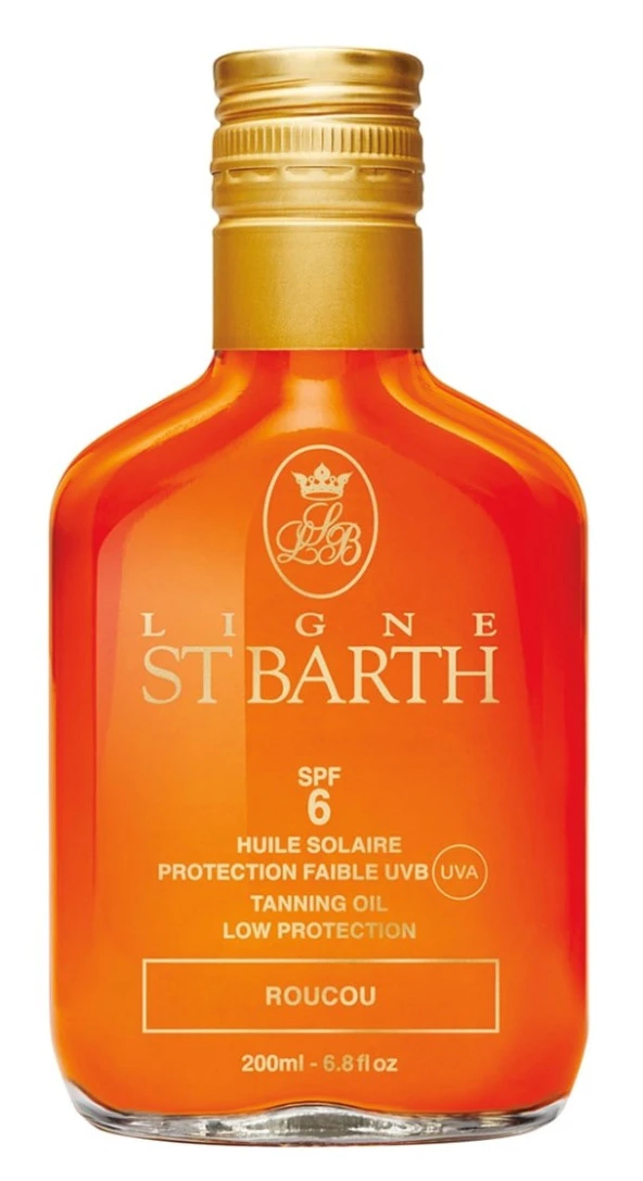 ST BARTH Ligne St. Barth Roucou Oil Spf 6 - Roucou Bronzlaştırıcı Yağ 200 ML