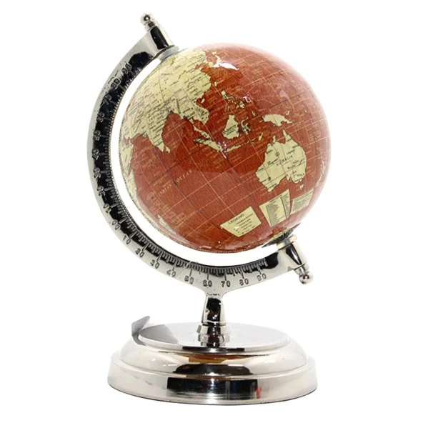 Dekoratif Dünya Küre 22 cm 4156-WP