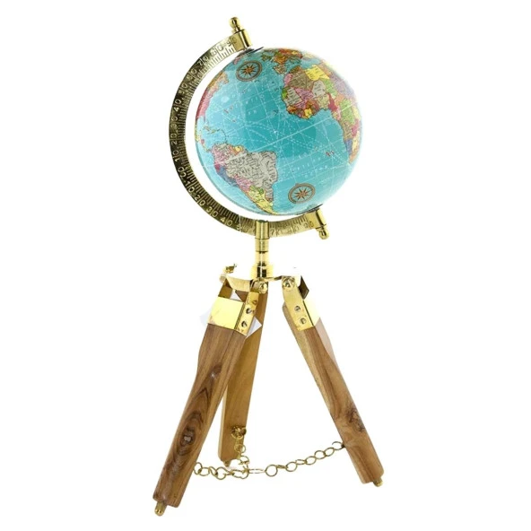 Dekoratif Dünya Küre 35 cm 4157-F