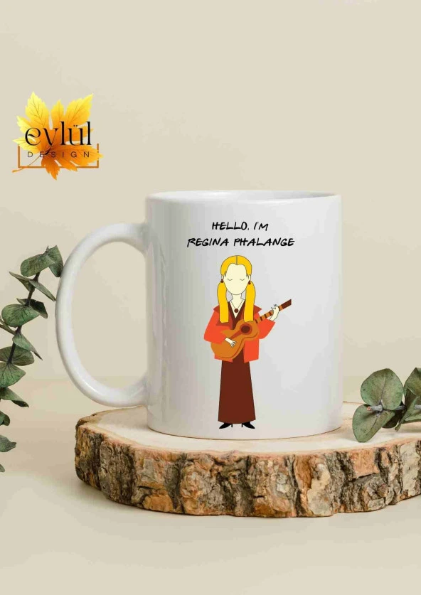 Friends Temalı Özel Tasarım Baskılı Kupa Bardak Regina Phalange Kahve Çay Bardağı Doğum Günü Hediye