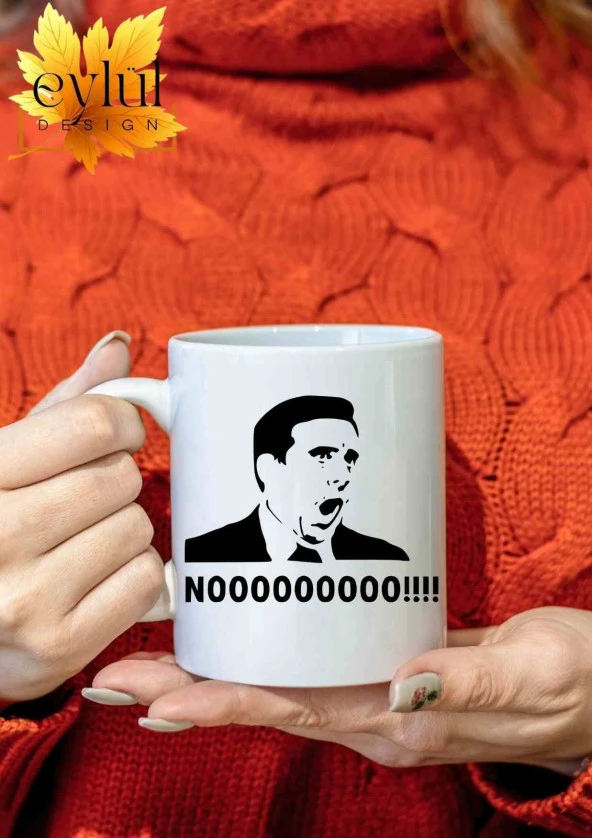 The Office Temalı Michael Scott  Özel Tasarım Baskılı Kupa Bardak Çay Kahve Bardağı