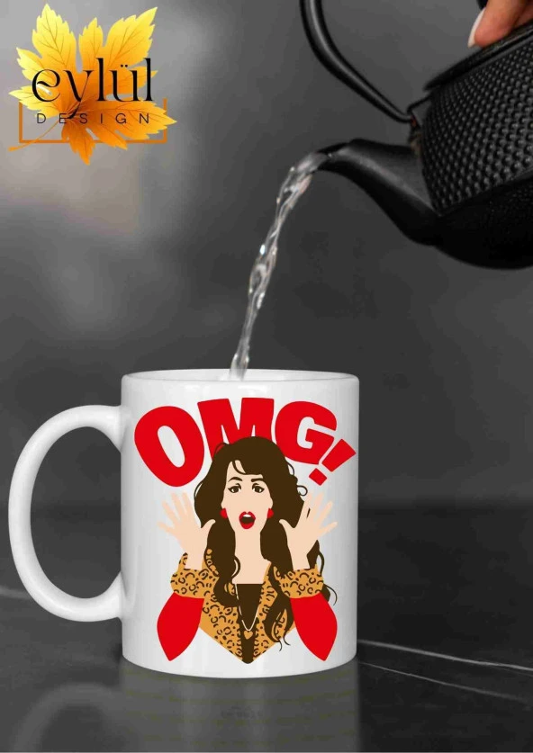 Friends Temalı Janice Özel Tasarım Baskılı Kupa Bardak Kahve Çay Bardağı Doğum Günü Hediye