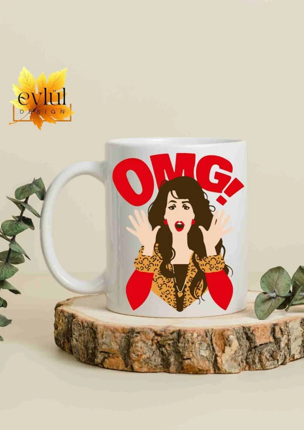 Friends Temalı Janice Özel Tasarım Baskılı Kupa Bardak Kahve Çay Bardağı Doğum Günü Hediye - 2