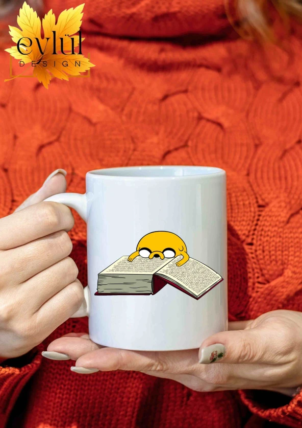Adventure Time Çizgi Dizi Eğlenceli Özel Tasarım Baskılı Kupa Bardak Hediye Çay-Kahve Bardağı