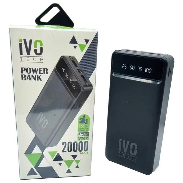 TYPE-C 20.000 mAh PowerBank İvoTech V762