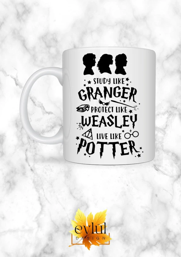 Harry Potter Karakterler Özel Tasarım Baskılı Kupa Bardak Hediye Bardak