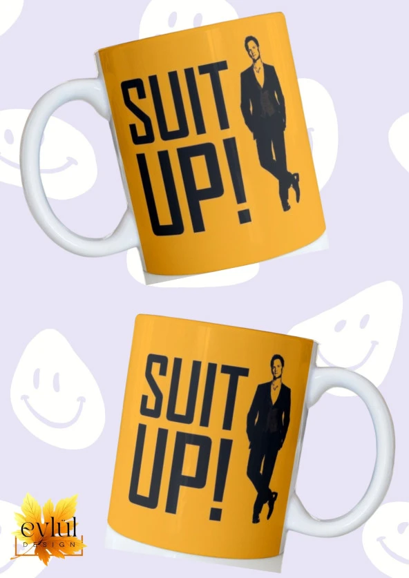 How I Met Your Mother Barney Stinson Suit Up Tam Tur Baskılı Özel Tasarım Baskılı Kupa Bardak