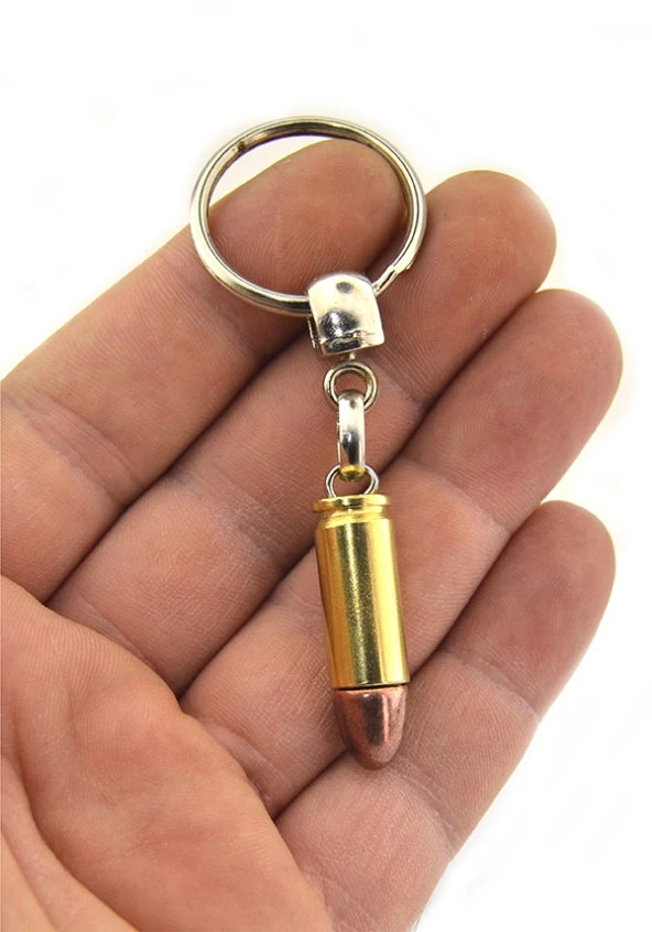 Maket Mermi Anahtarlık Kolye Çark Hediye Seti - 3