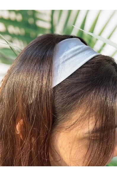 Çok Amaçlı Penye Sporcu Bandı Saç Kafa Bandanası Yoga Ter Bandı Unisex - 3