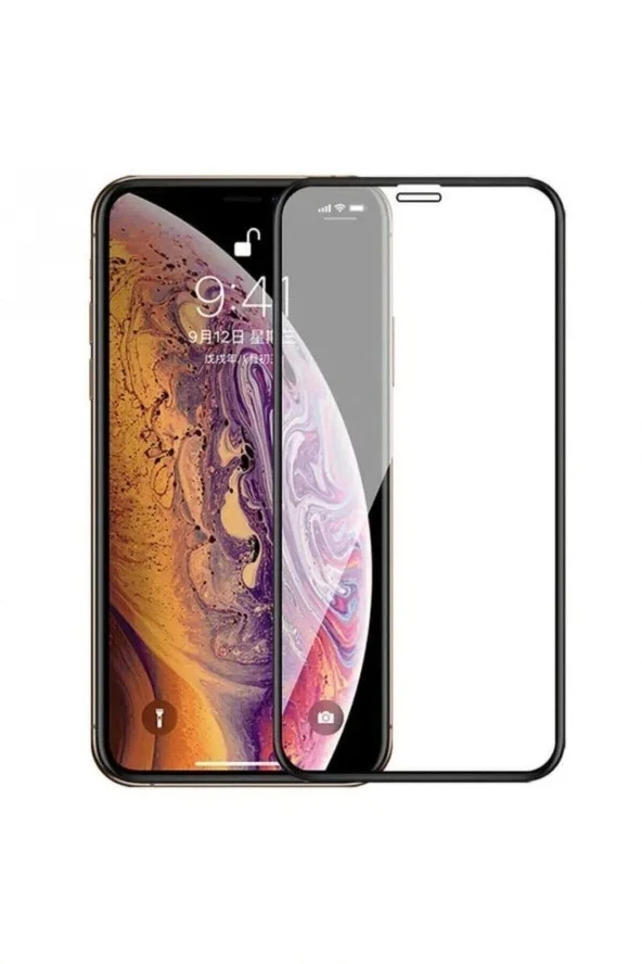 İPHONE 12 PRO KIRILMAZ CAM ANTİ STATİC FOUR STRONG FULL SCREEN 9D YÜKSEK KALİTE