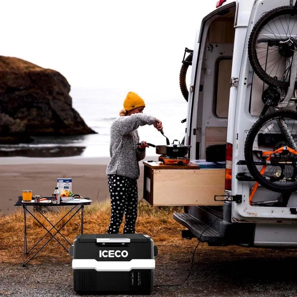 ICECO YCD45S 12/24Volt 43 Litre Outdoor Kompresörlü Oto Buzdolabı - Resim 4