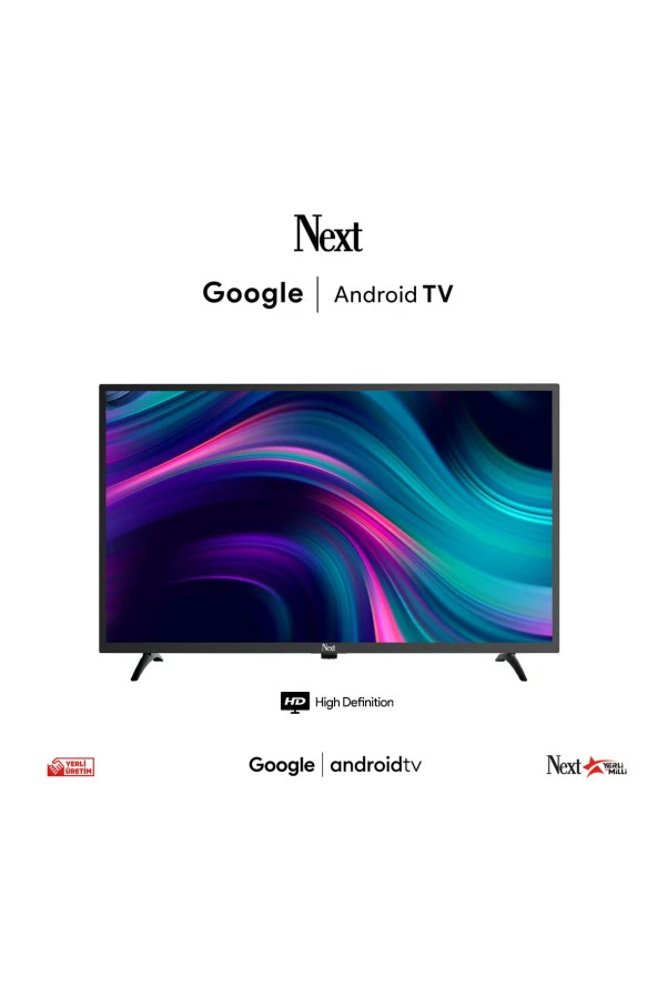 Next YE-32020GG4 32" 82 Ekran Uydu Alıcılı HD Google Android LED TV - 2