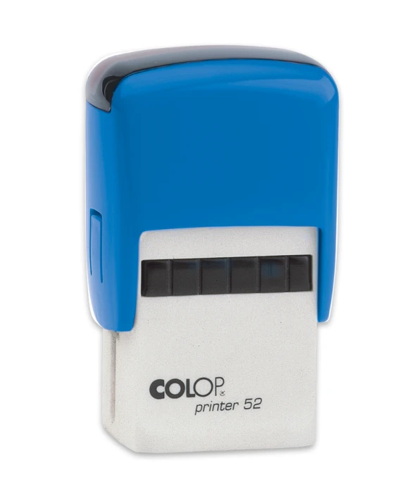 COLOP PRINTER 52 MAVİ KASA SİYAH KEÇE - 20X30MM