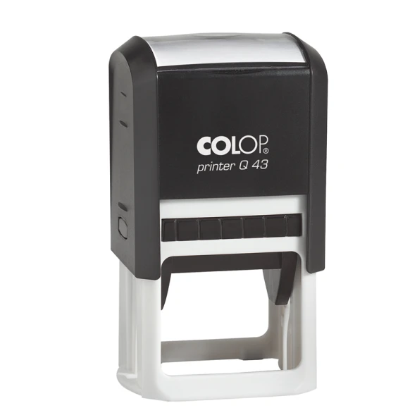 COLOP Q43 KARE SİYAH KASA KURU KEÇE - 43X43MM