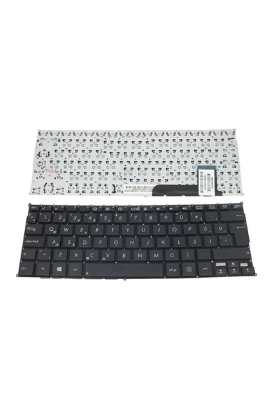 Asus ile Uyumlu EeeBook E202, E202M, E202MA Notebook Klavye Siyah TR