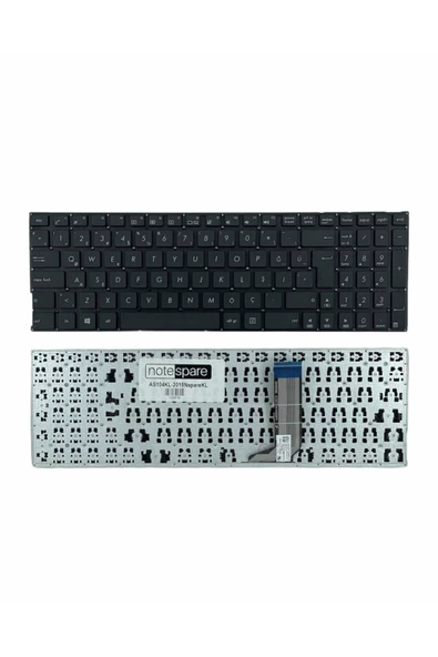 Asus ile Uyumlu A556U, A556UA, A556UB, A556UF, A556UJ, A556UQ Notebook Klavye Siyah TR