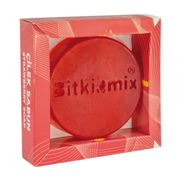 Bitkimix Gliserinli Şeffaf Çilek Sabun 100 gr