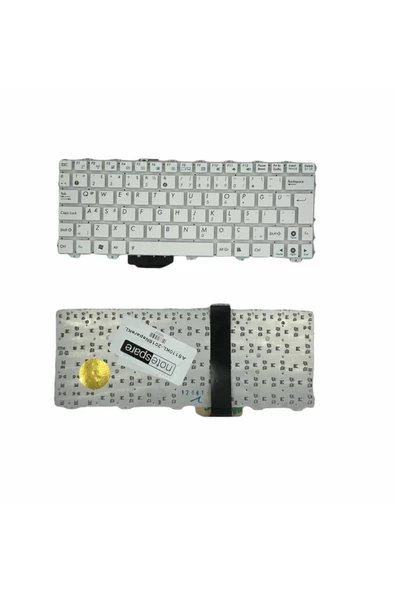 Asus ile Uyumlu Eee Pc X101CH-BLK043W, X101CH-BLK047S, X101CH-BLK048S Notebook Klavye Beyaz TR