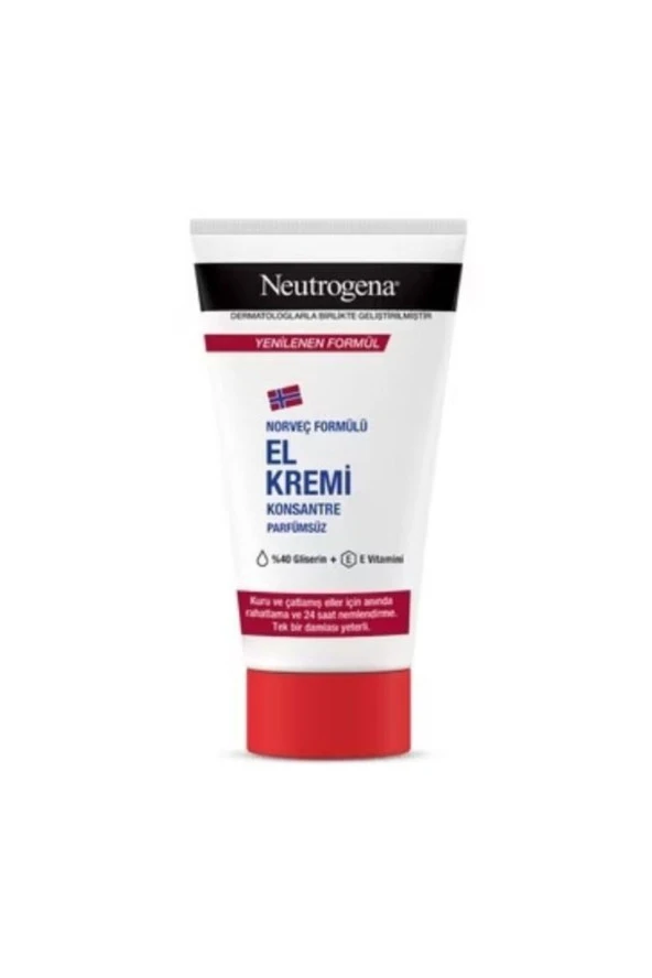 Neutrogena   Norveç Formülü El Kremi Parfümsüz 75 ml