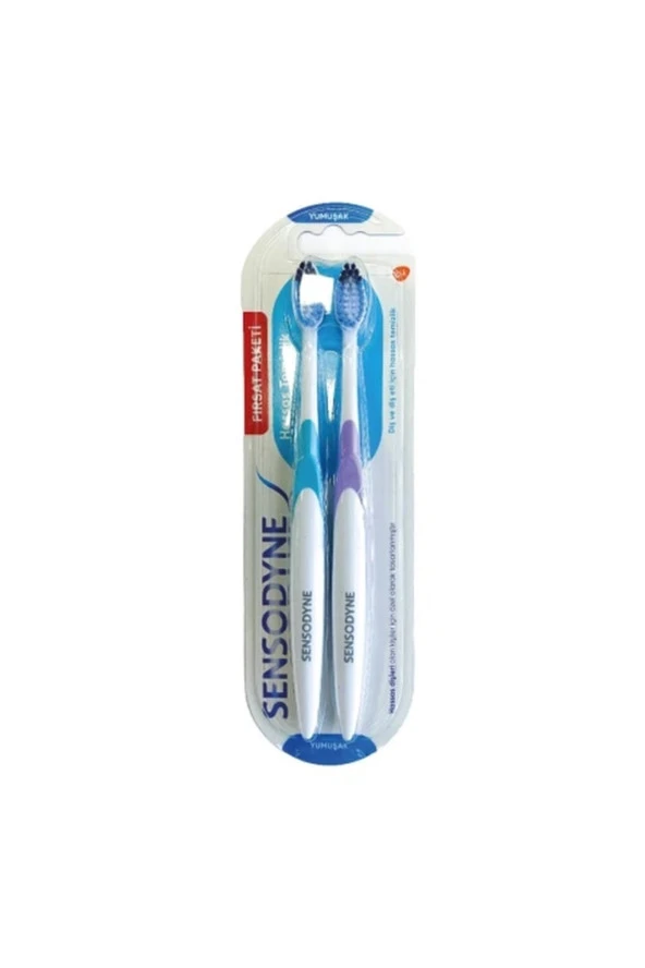 Sensodyne   Hassas Temizlik Diş Fırçası Yumuşak 2 'li Fırsat Paketi