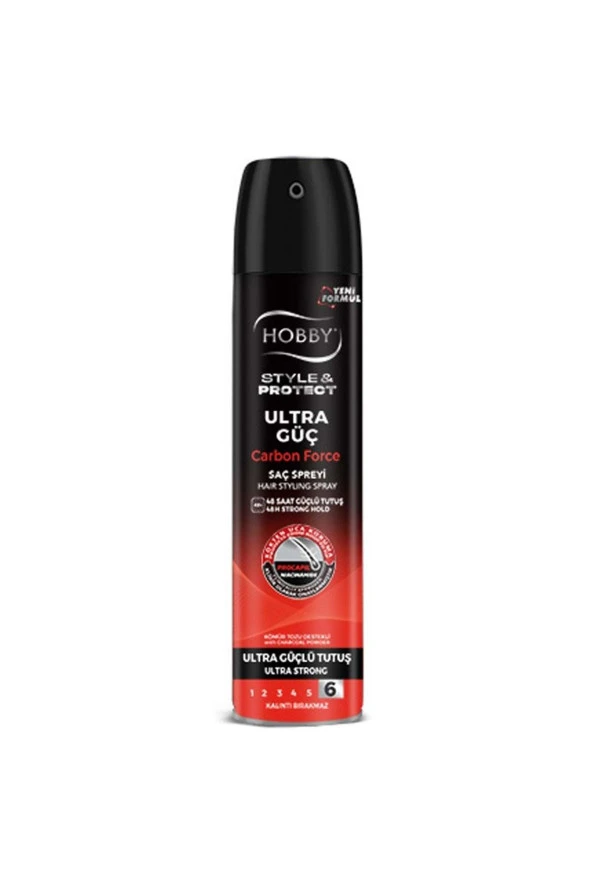 Hobby   Ultra Güç Saç Spreyi 250ml