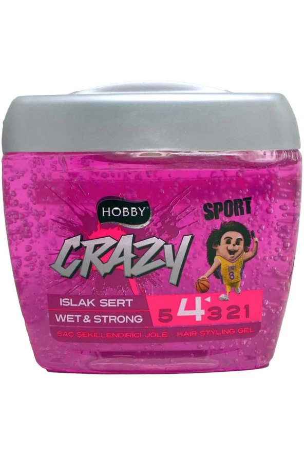 Hobby   Crazy Islak Sert Saç Jölesi 4 700ml