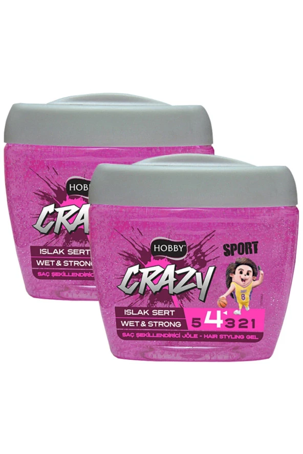 Hobby   Crazy Sport Islak Sert Jöle 2 X 700 ml