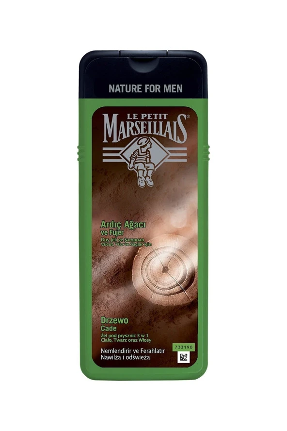 Le Petit Marseillais Men Ardıç Ağacı Ve Füjer Duş Jeli 400 ml - 2